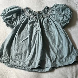 Elegant Blue Women's Blouse